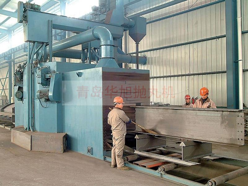 H型鋼結(jié)構(gòu)拋丸機